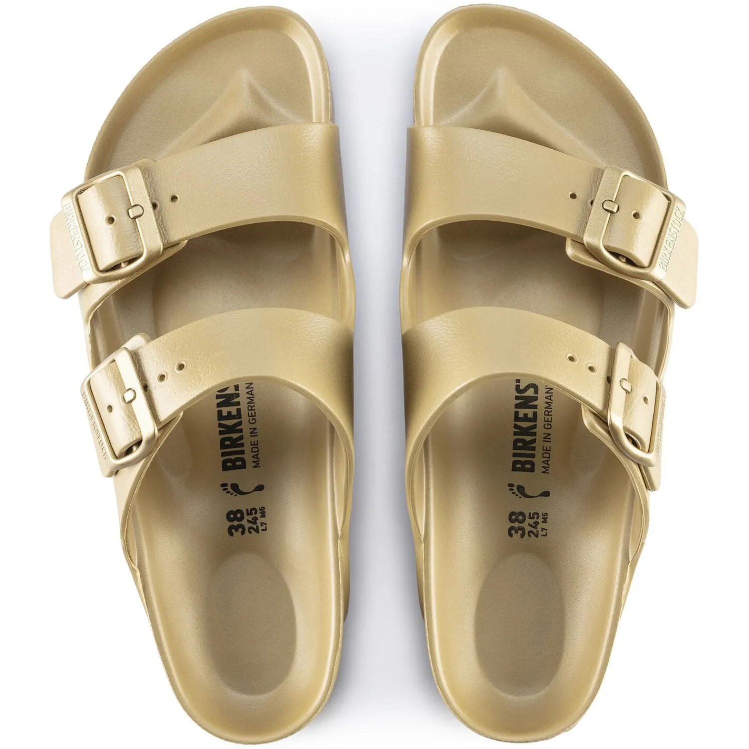 Discount Birkenstock Arizona Essentials Glamour Gold
