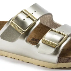 New Birkenstock Arizona Kids Electric Metallic Gold