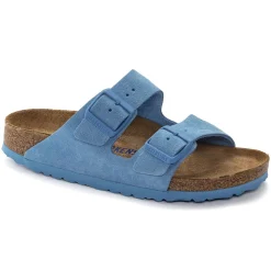 Outlet Birkenstock Arizona Lit De Pied Souple Blau