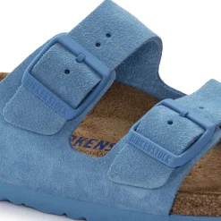 Outlet Birkenstock Arizona Lit De Pied Souple Blau