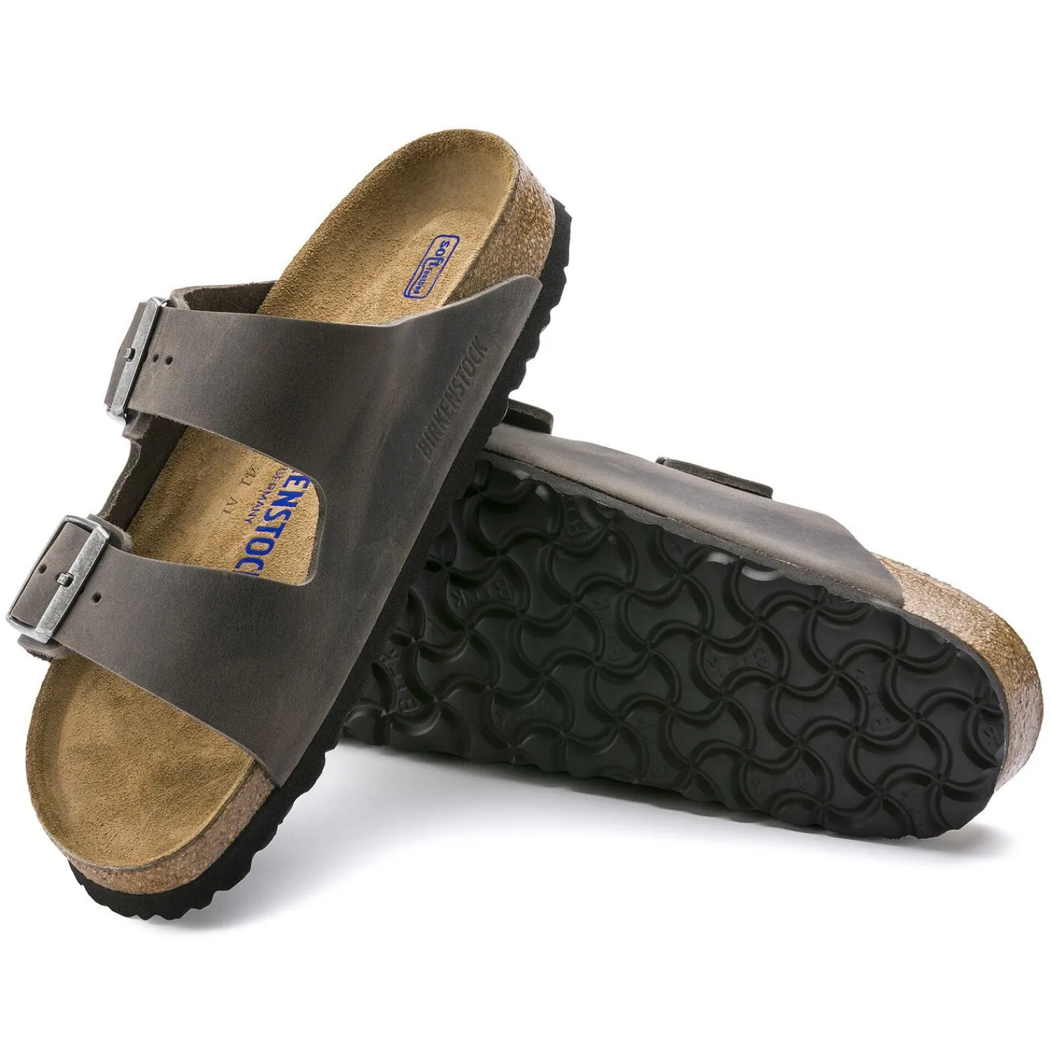 Cheap Birkenstock Arizona Lit De Pied Souple Iron