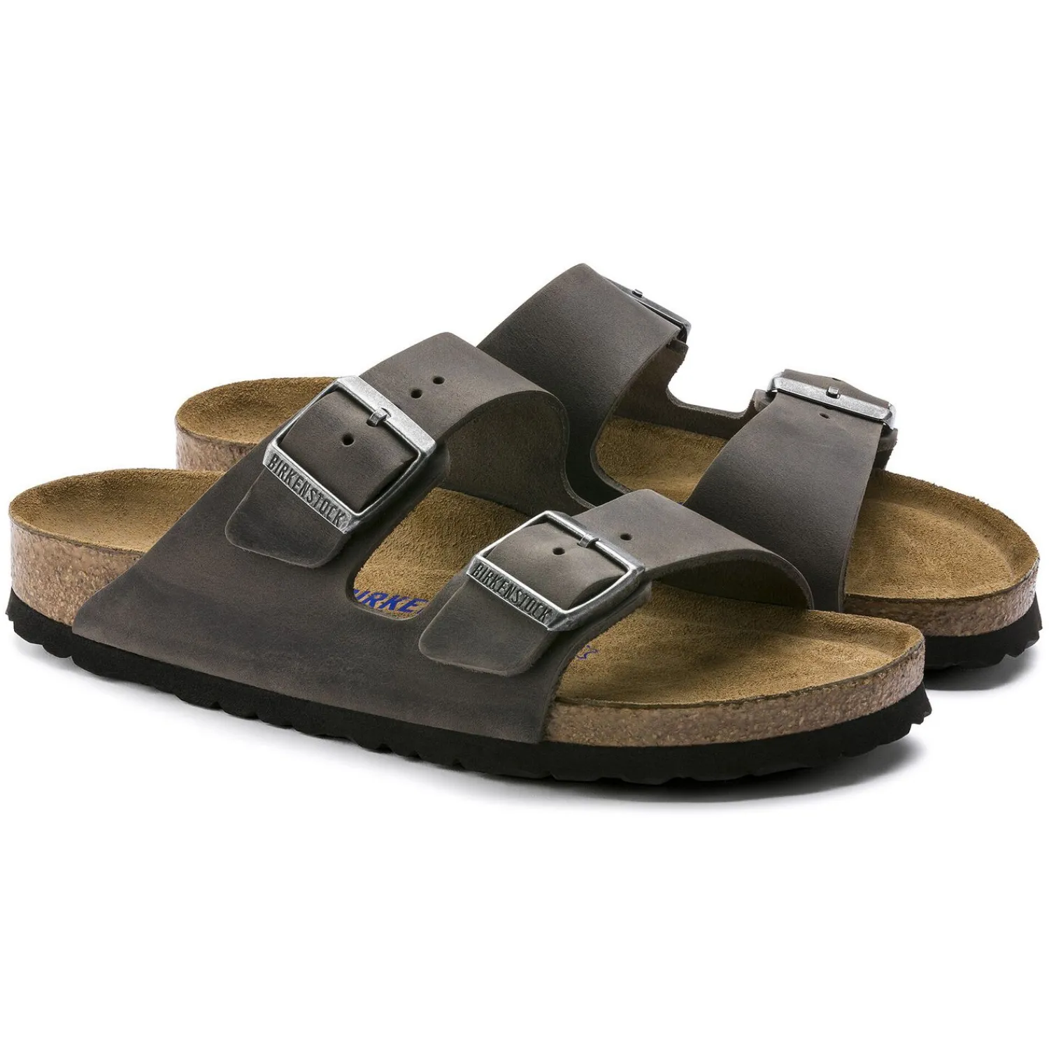 Cheap Birkenstock Arizona Lit De Pied Souple Iron