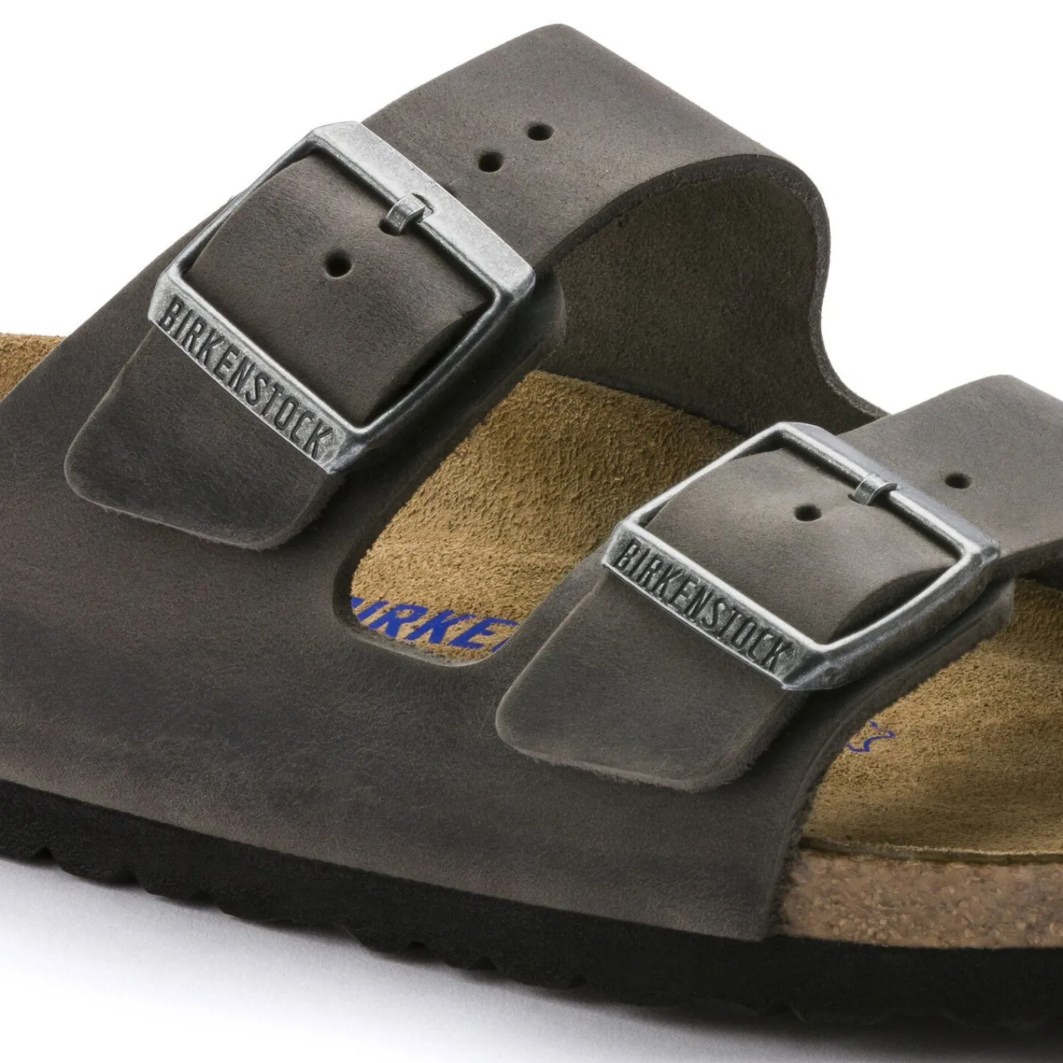 Cheap Birkenstock Arizona Lit De Pied Souple Iron