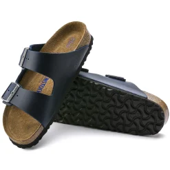 Outlet Birkenstock Arizona Lit De Pied Souple Blue