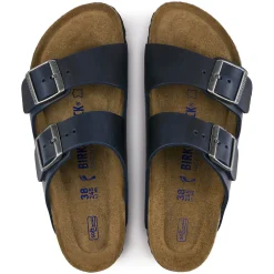 Outlet Birkenstock Arizona Lit De Pied Souple Blue