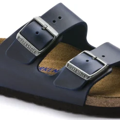 Outlet Birkenstock Arizona Lit De Pied Souple Blue