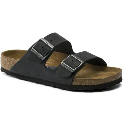 New Birkenstock Arizona Lit De Pied Souple Black