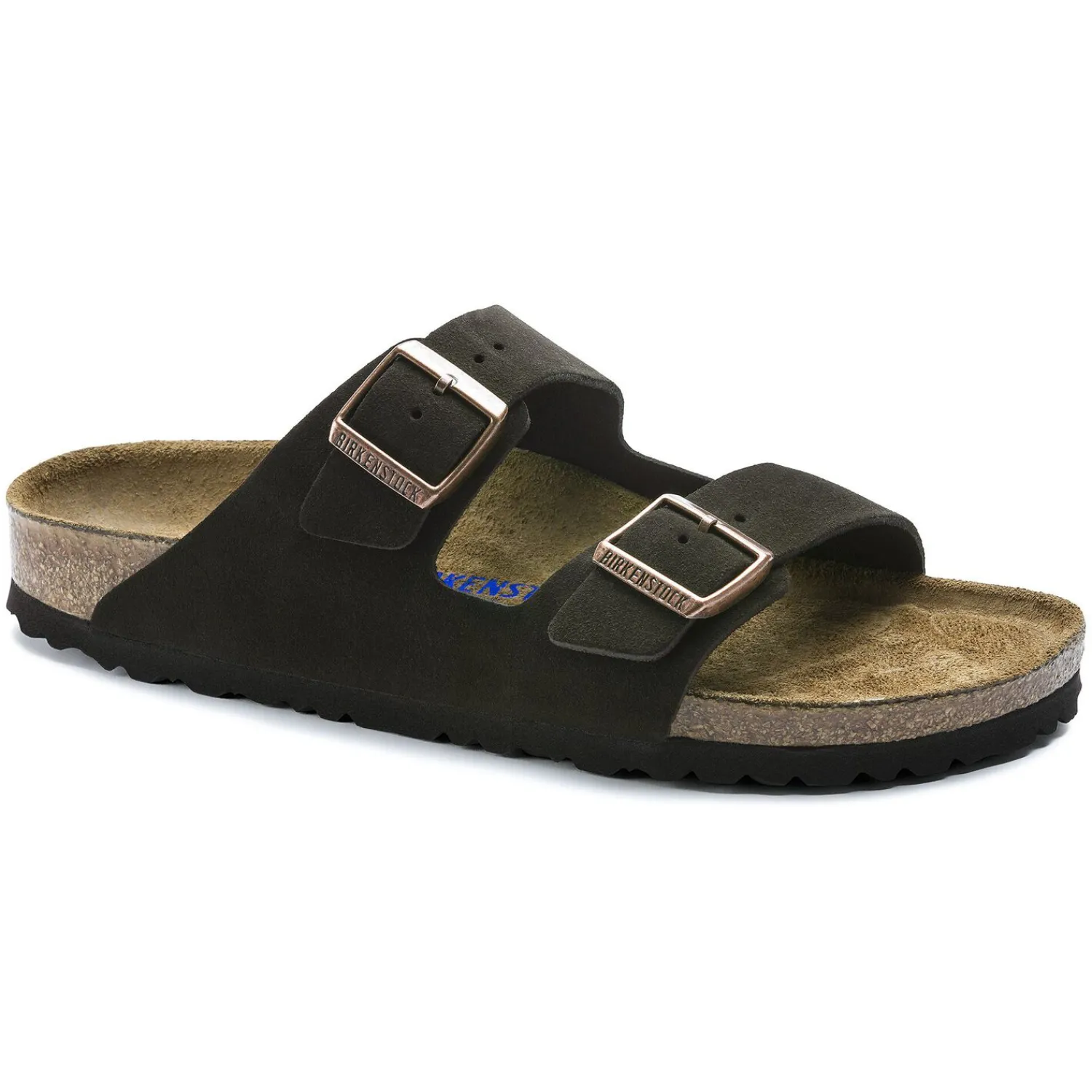 Fashion Birkenstock Arizona Lit De Pied Souple Mocha
