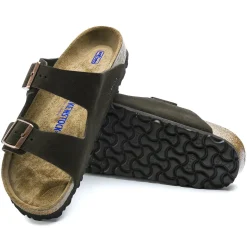 Fashion Birkenstock Arizona Lit De Pied Souple Mocha