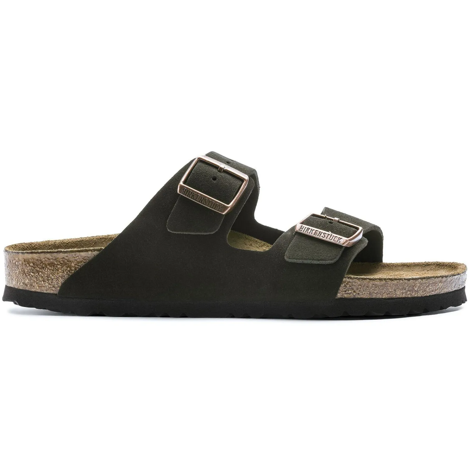 Fashion Birkenstock Arizona Lit De Pied Souple Mocha