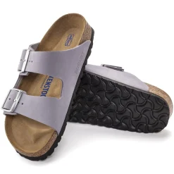 Store Birkenstock Arizona Lit De Pied Souple Purple Fog