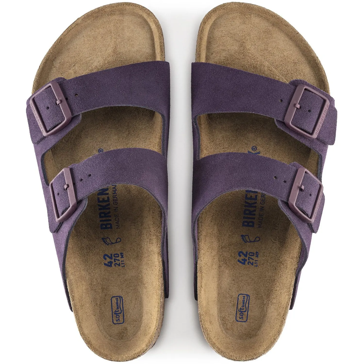 Discount Birkenstock Arizona Lit De Pied Souple Wine