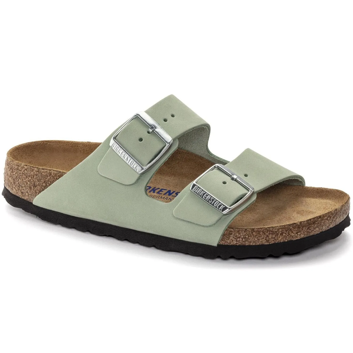 Discount Birkenstock Arizona Lit De Pied Souple Matcha