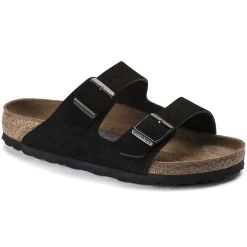 Fashion Birkenstock Arizona Lit De Pied Souple Black