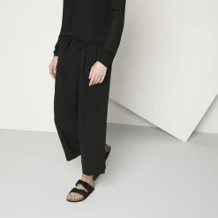 Fashion Birkenstock Arizona Lit De Pied Souple Black