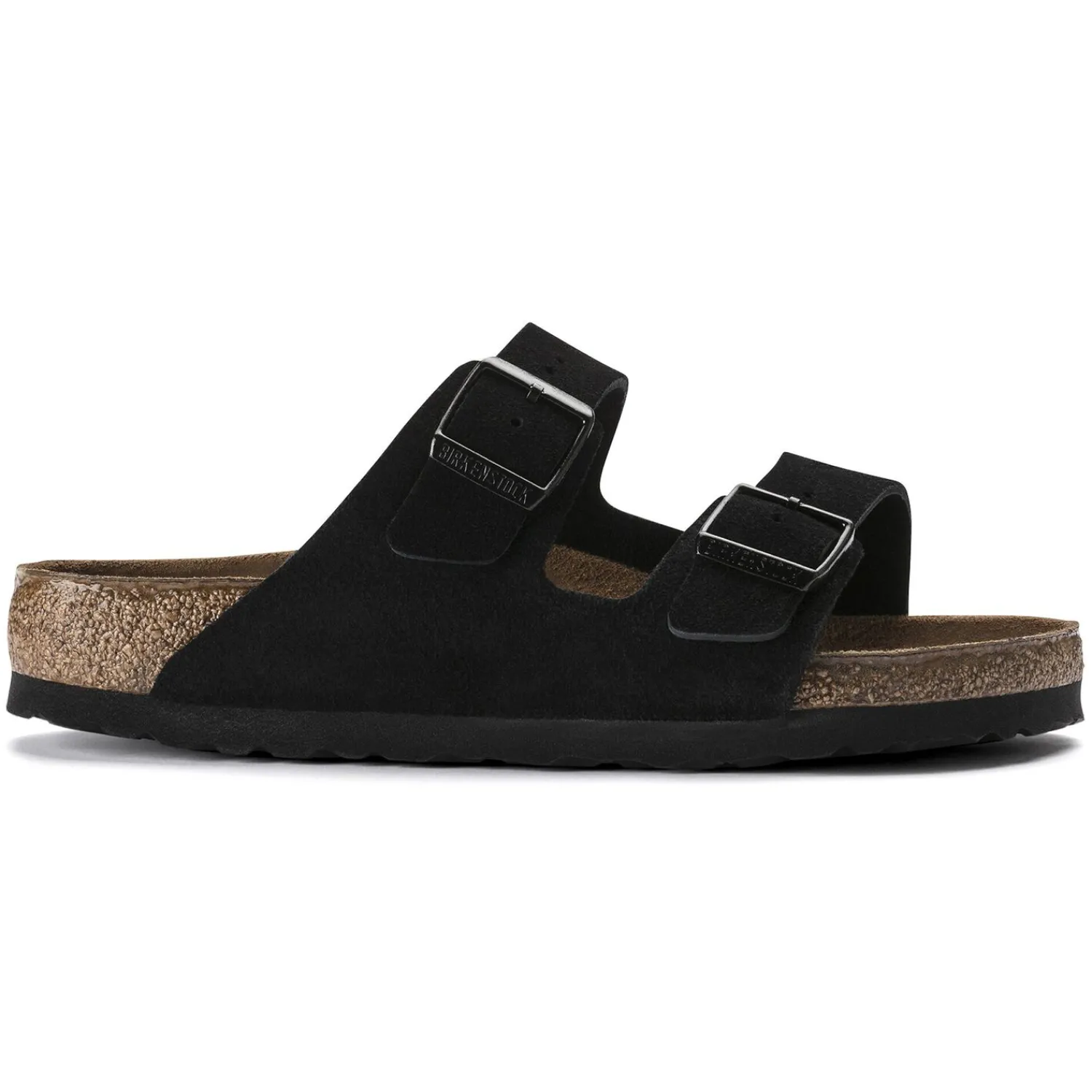 Fashion Birkenstock Arizona Lit De Pied Souple Black
