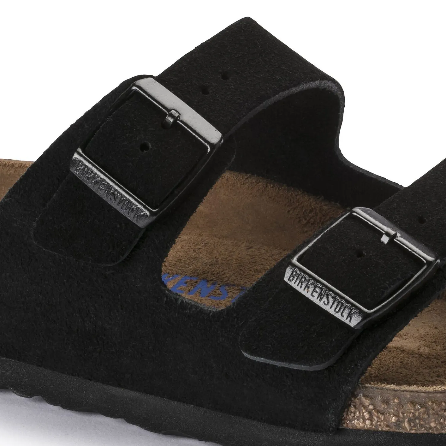 Fashion Birkenstock Arizona Lit De Pied Souple Black