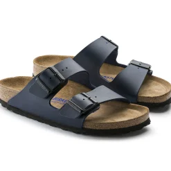 Fashion Birkenstock Arizona Lit De Pied Souple Blue
