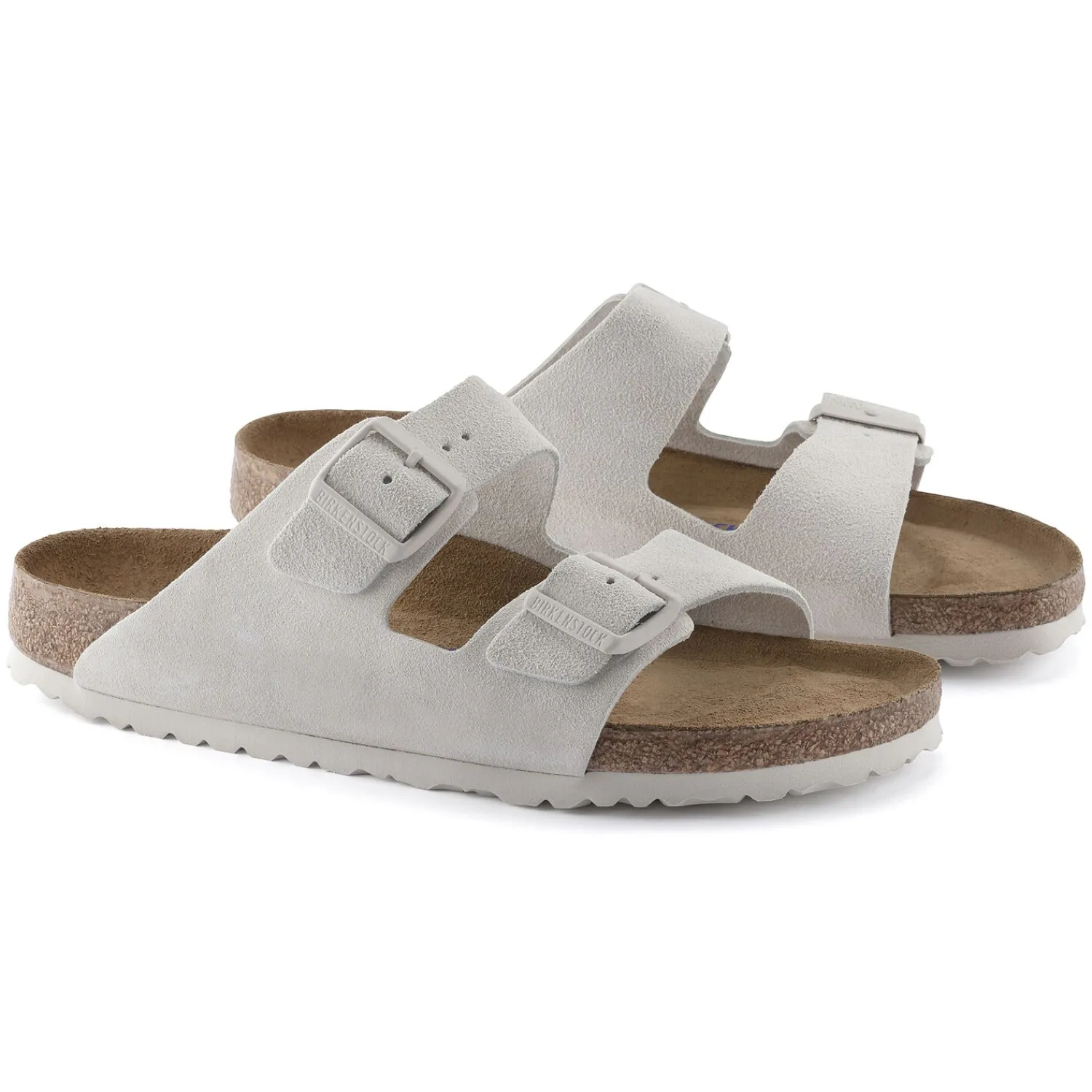 Online Birkenstock Arizona Lit De Pied Souple Antique White