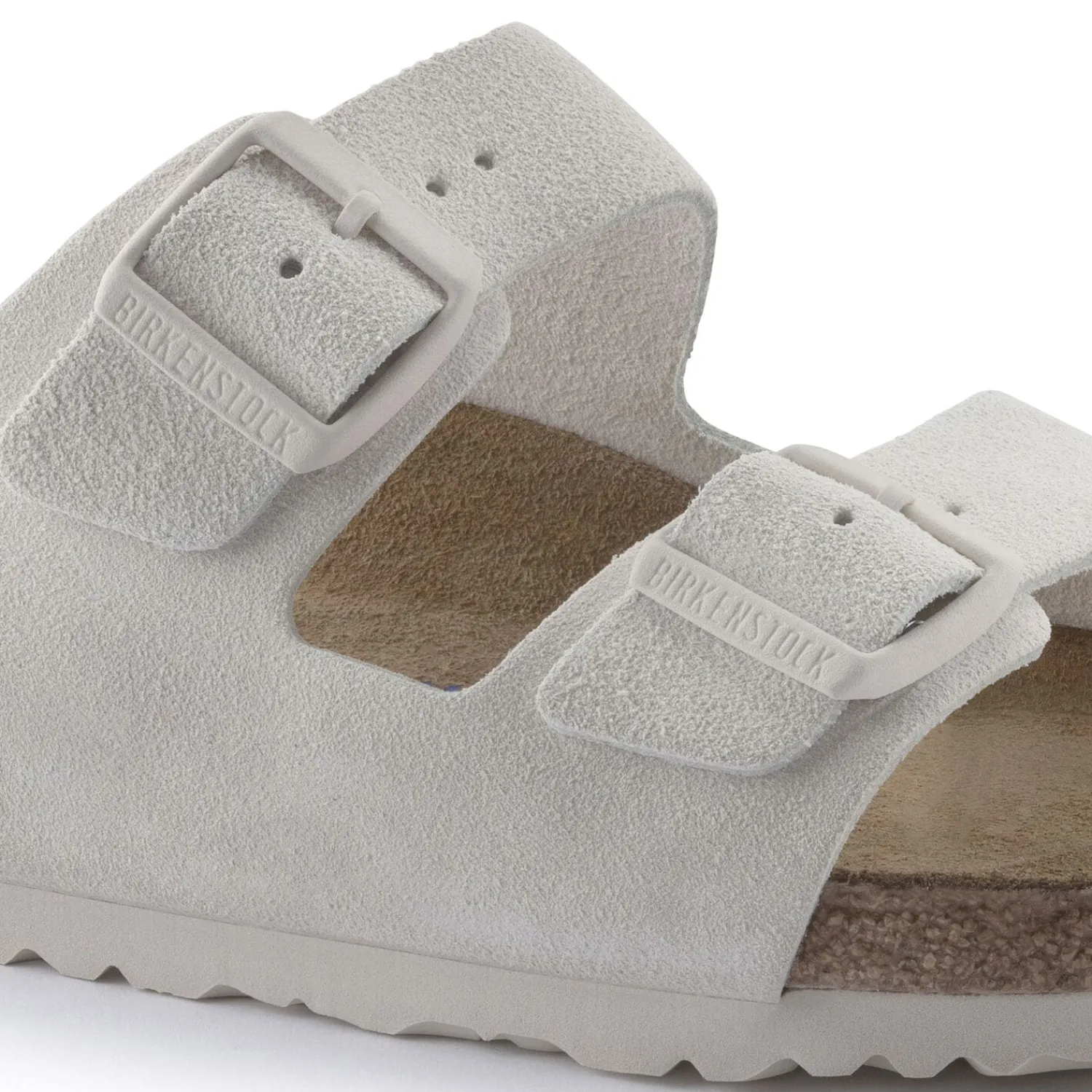 Online Birkenstock Arizona Lit De Pied Souple Antique White