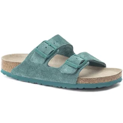 Fashion Birkenstock Arizona Lit De Pied Souple Dark Teal