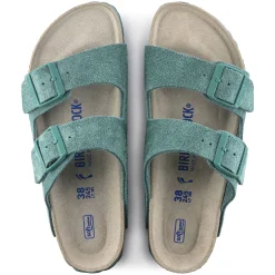 Fashion Birkenstock Arizona Lit De Pied Souple Dark Teal