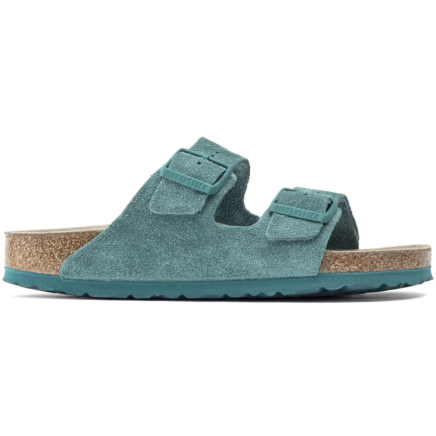 Fashion Birkenstock Arizona Lit De Pied Souple Dark Teal