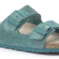 Fashion Birkenstock Arizona Lit De Pied Souple Dark Teal