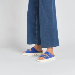New Birkenstock Arizona Pap Chunky Ultra Blue