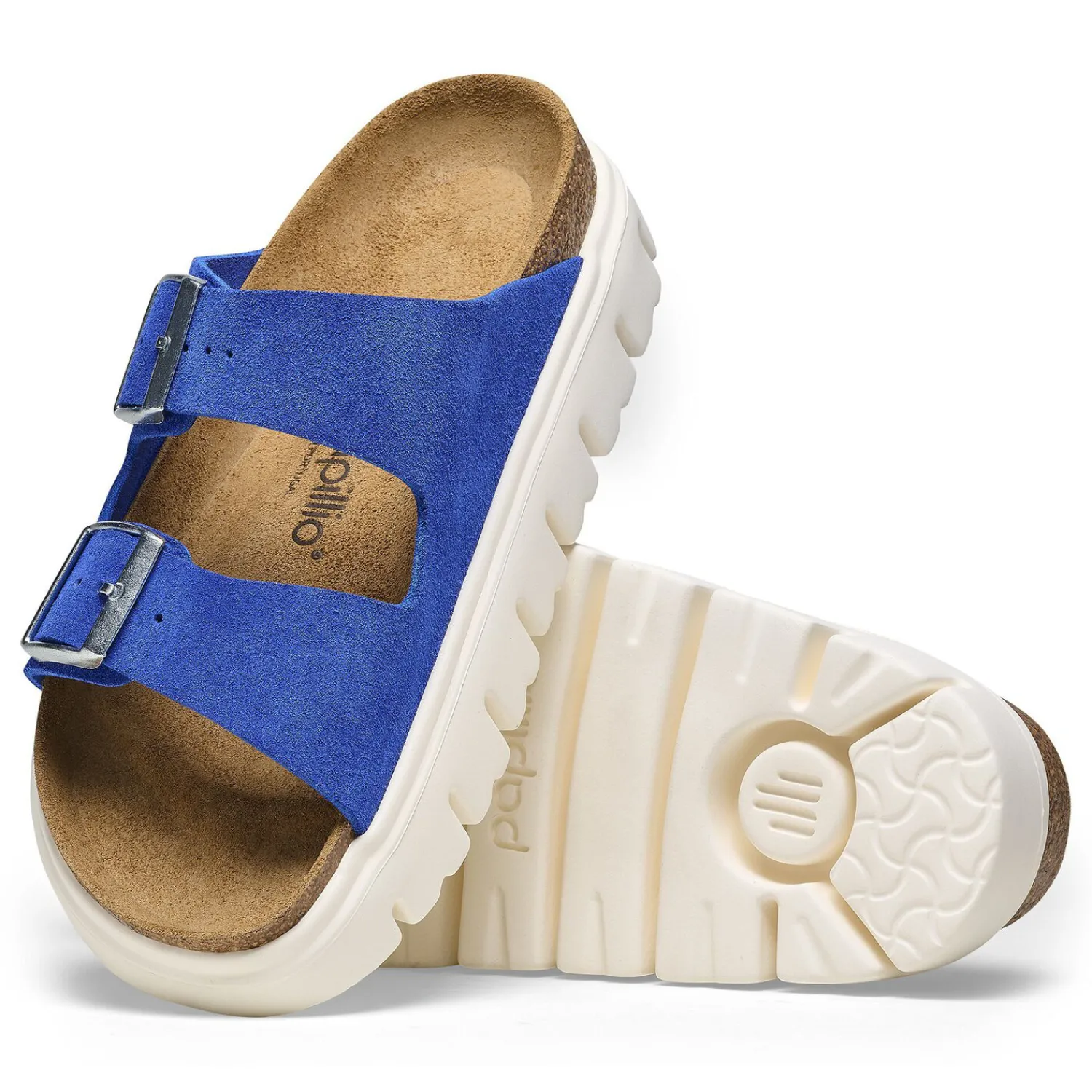 New Birkenstock Arizona Pap Chunky Ultra Blue