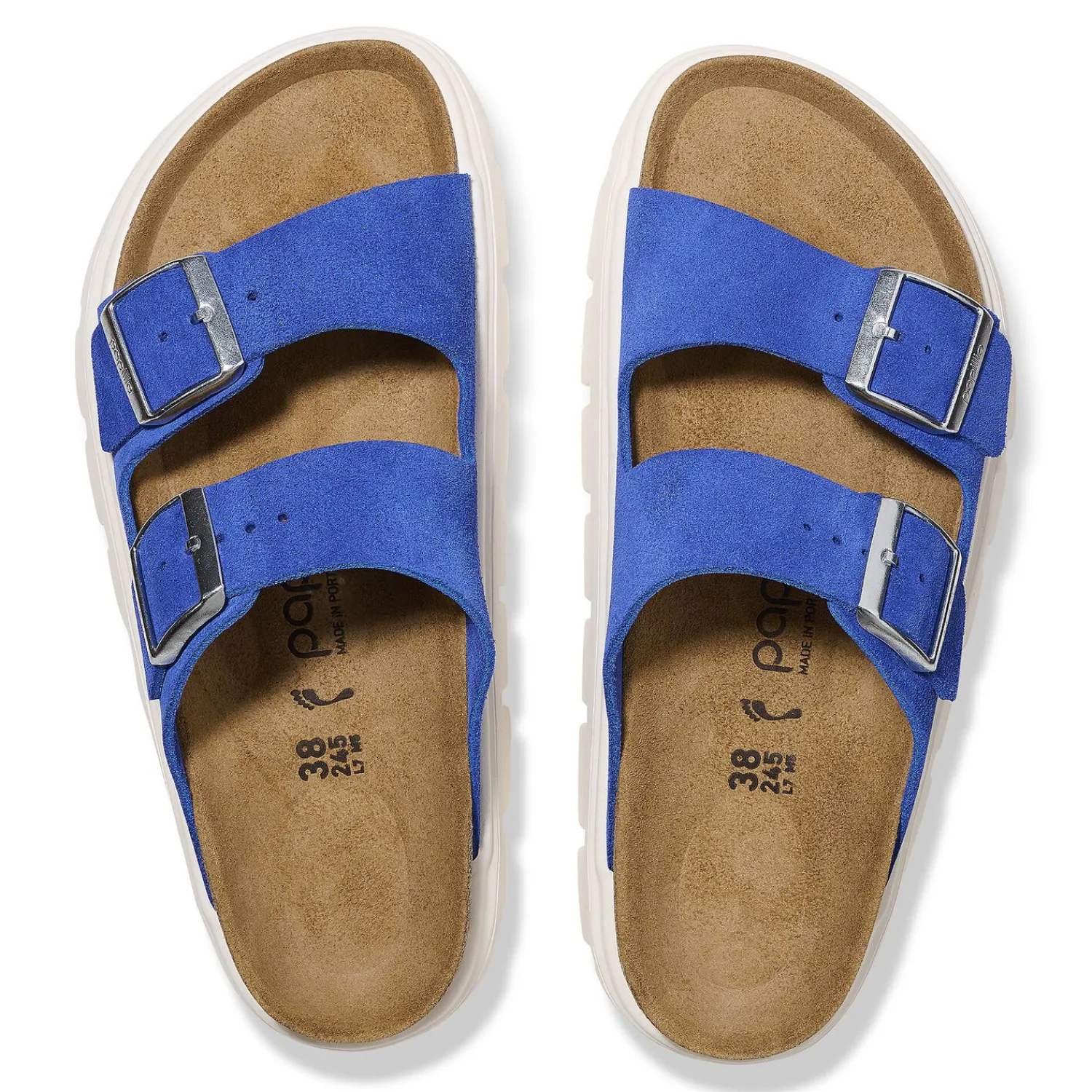 New Birkenstock Arizona Pap Chunky Ultra Blue