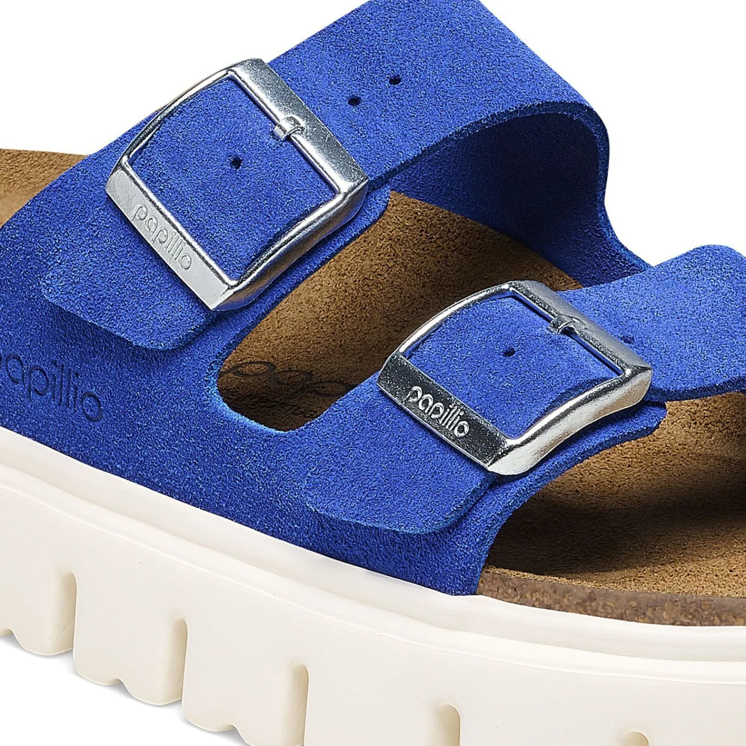 New Birkenstock Arizona Pap Chunky Ultra Blue