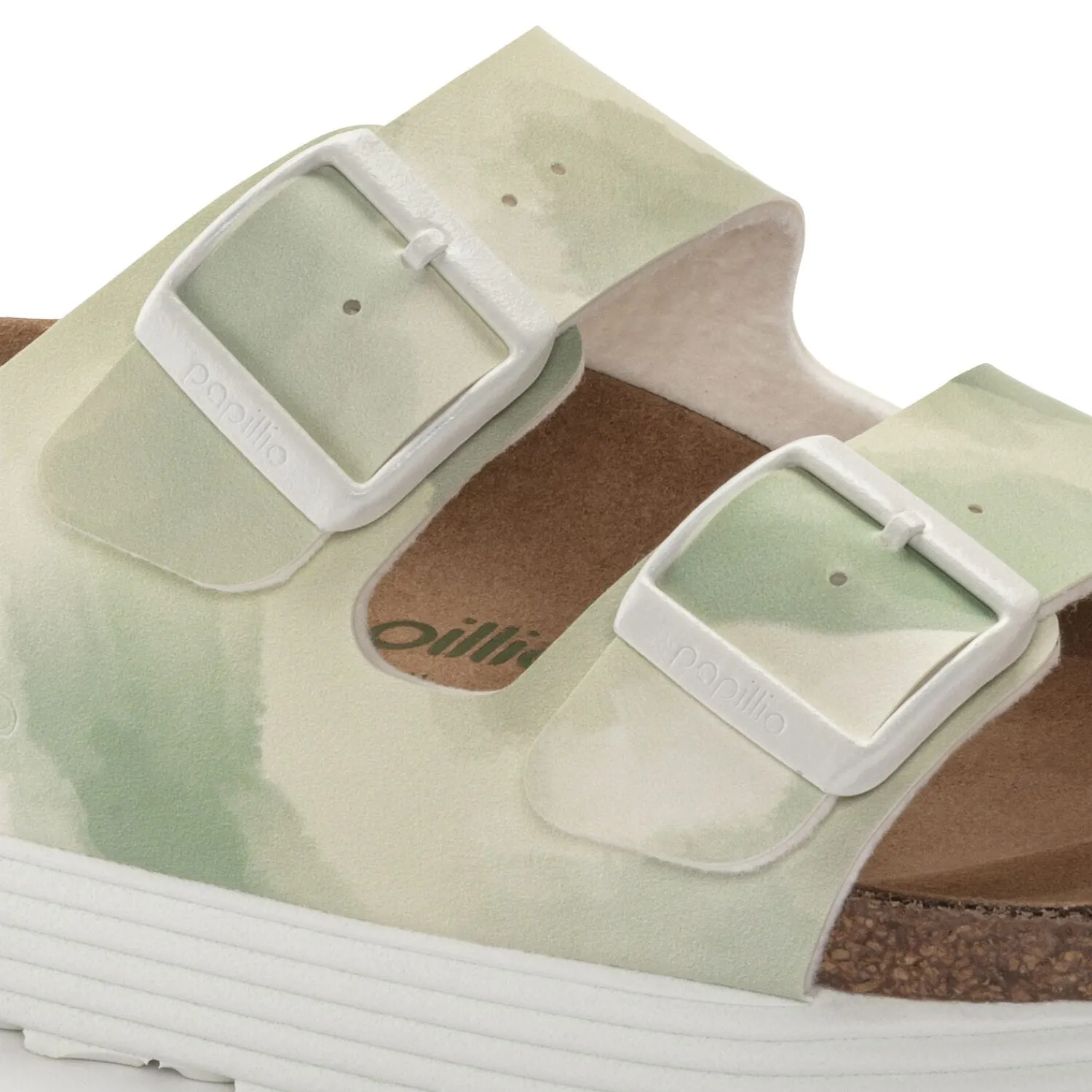 Flash Sale Birkenstock Arizona Platform Vegan Watercolor Khaki