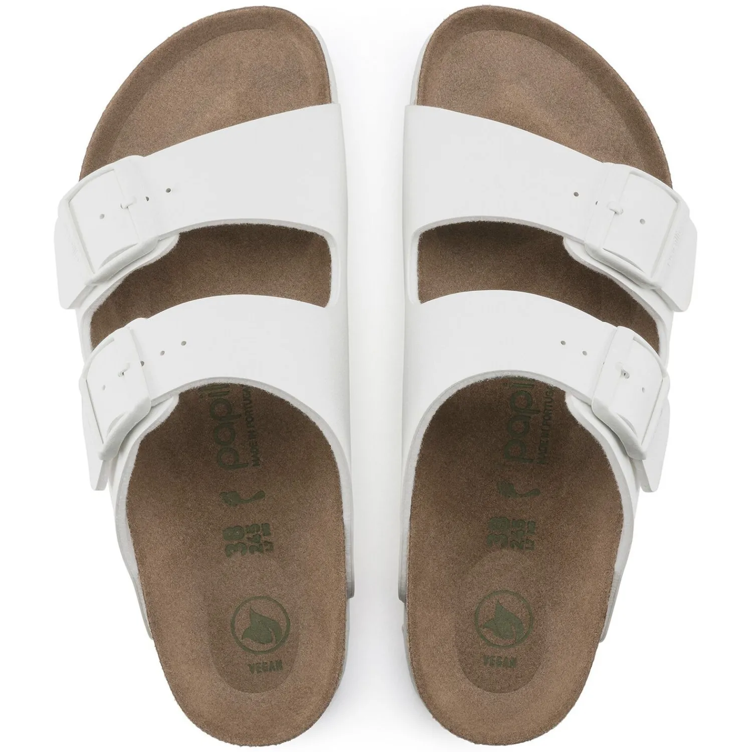 Fashion Birkenstock Arizona Platform Vegan White