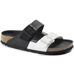 Discount Birkenstock Arizona Split Black/White