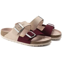Cheap Birkenstock Arizona Split Maroon