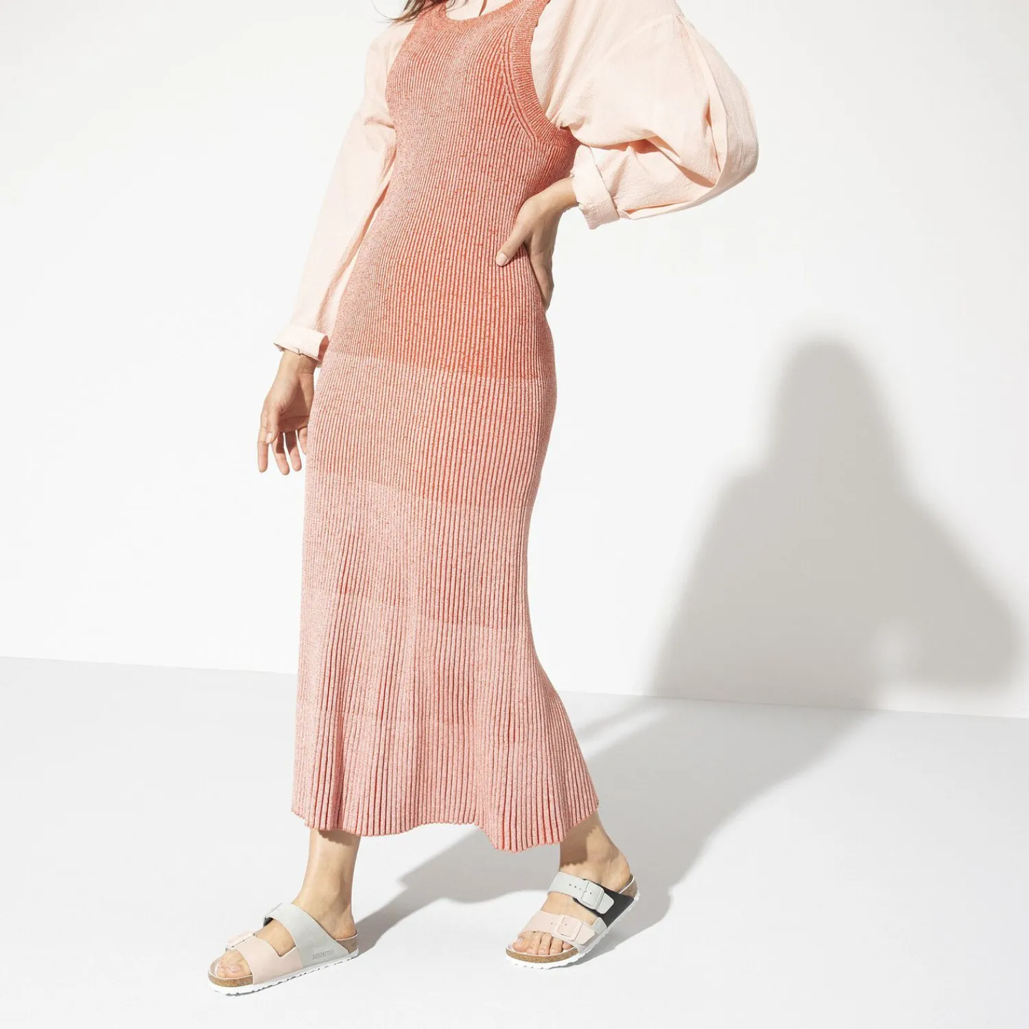 Fashion Birkenstock Arizona Split Mineral/Light Rose