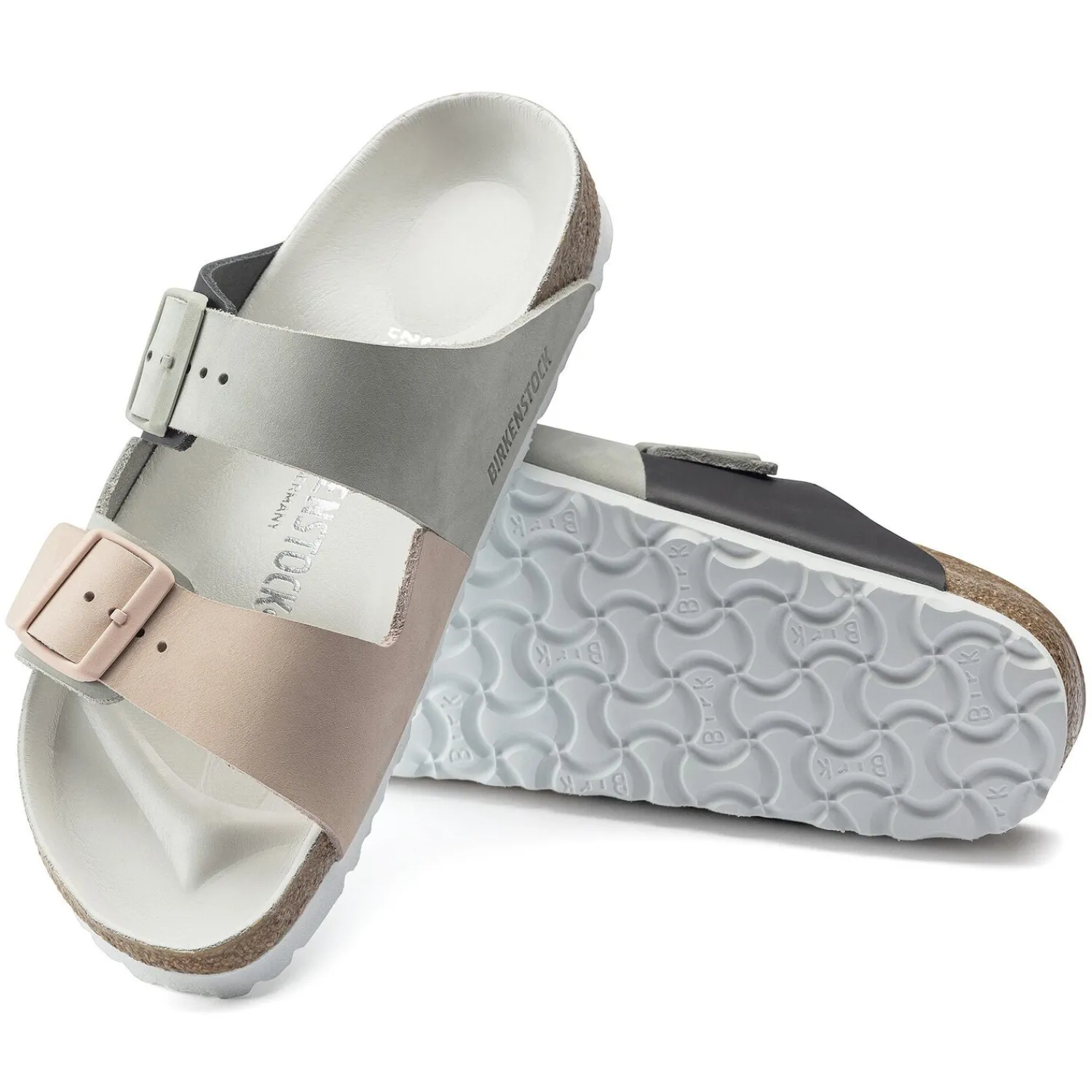 Fashion Birkenstock Arizona Split Mineral/Light Rose