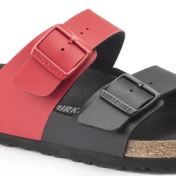 Cheap Birkenstock Arizona Split Icy Active Red