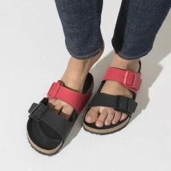 Cheap Birkenstock Arizona Split Icy Active Red