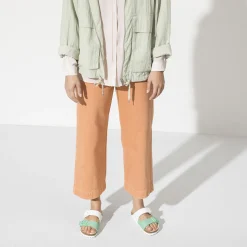 Hot Birkenstock Arizona Split White/Bold Jade