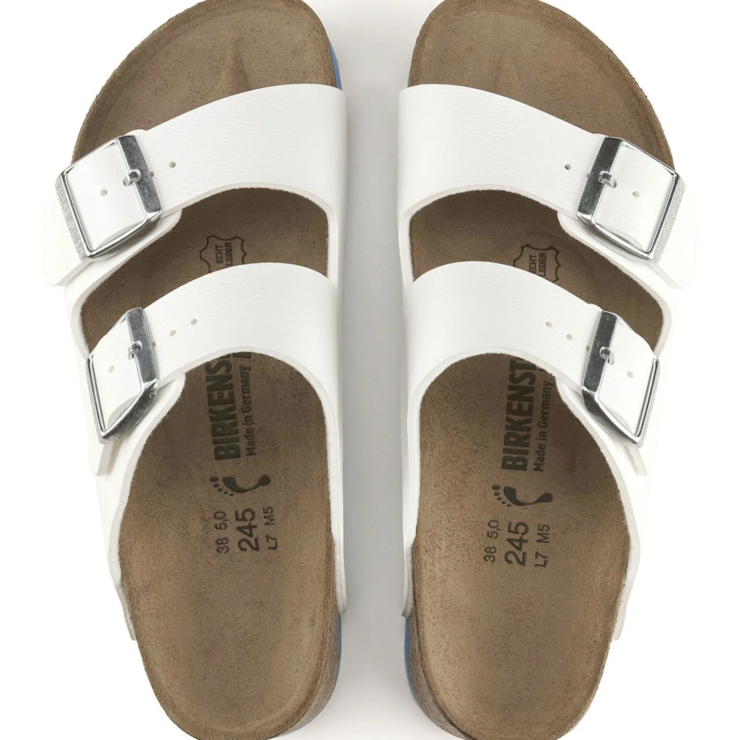 Clearance Birkenstock Arizona Super Grip White