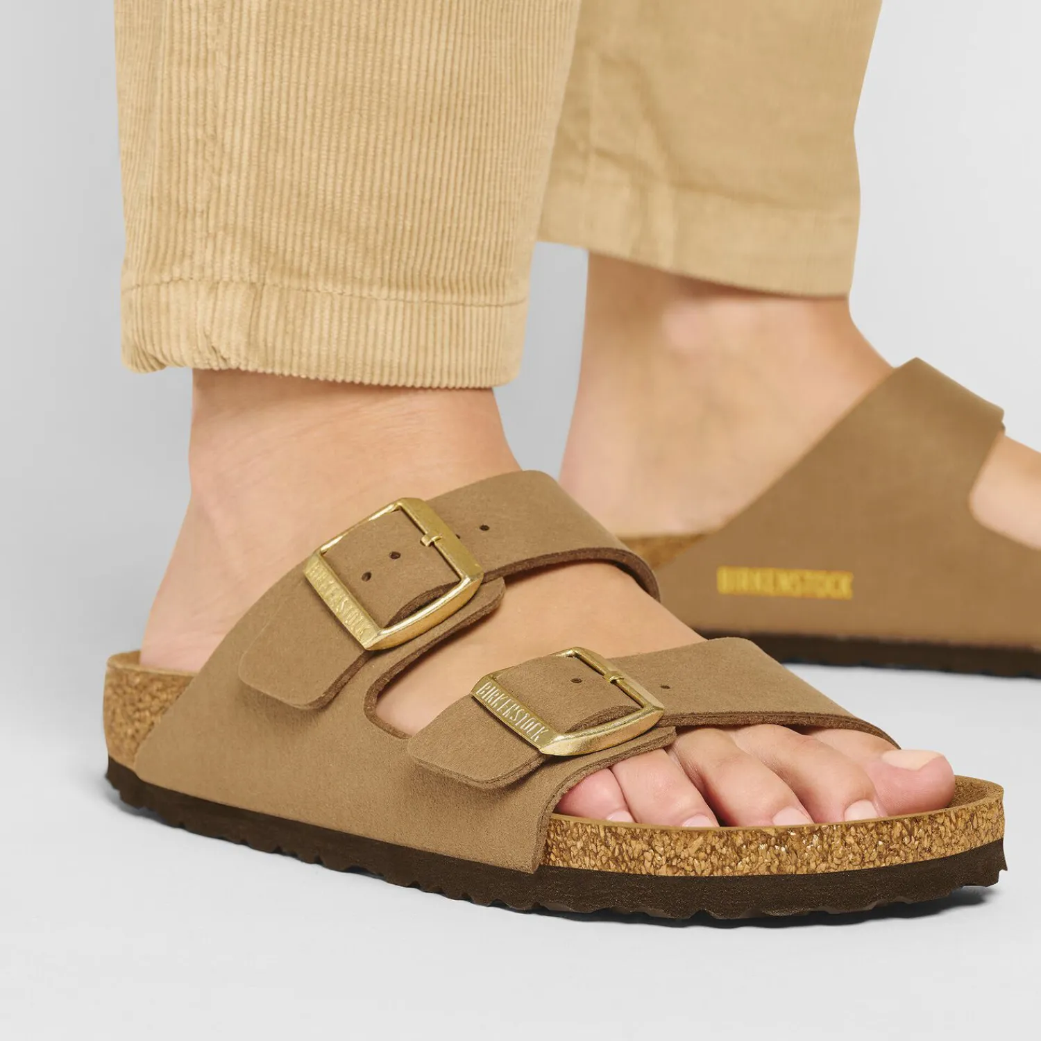 Sale Birkenstock Arizona Vegan Soft Birki Vegan Pecan