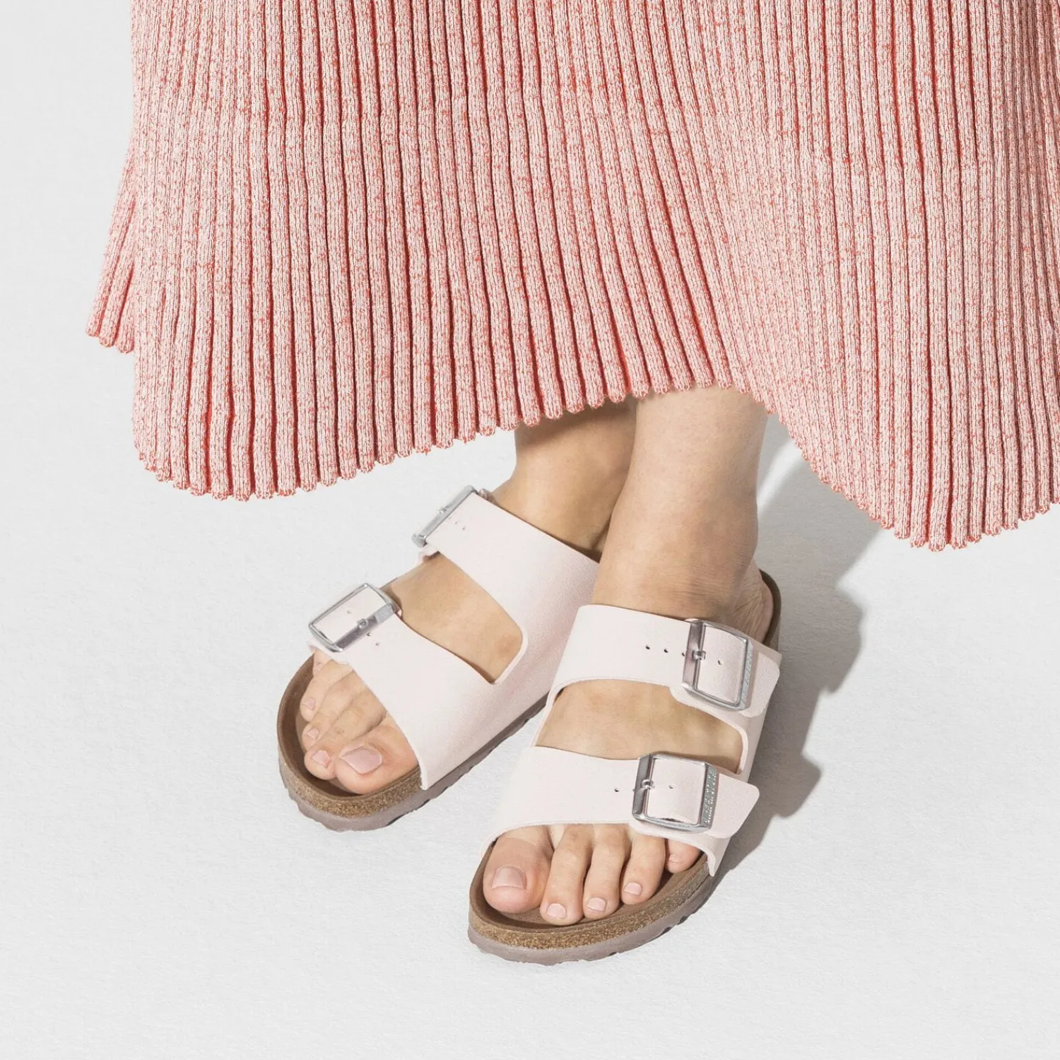 Outlet Birkenstock Arizona Vegan Light Rose