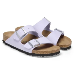 Fashion Birkenstock Arizona Vegan Soft Birki Vegan Purple Fog