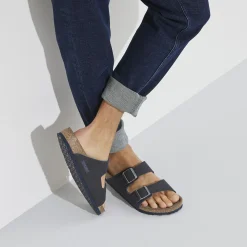 Outlet Birkenstock Arizona Vegan Desert Dust Indigo Blue