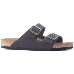 Outlet Birkenstock Arizona Vegan Desert Dust Indigo Blue