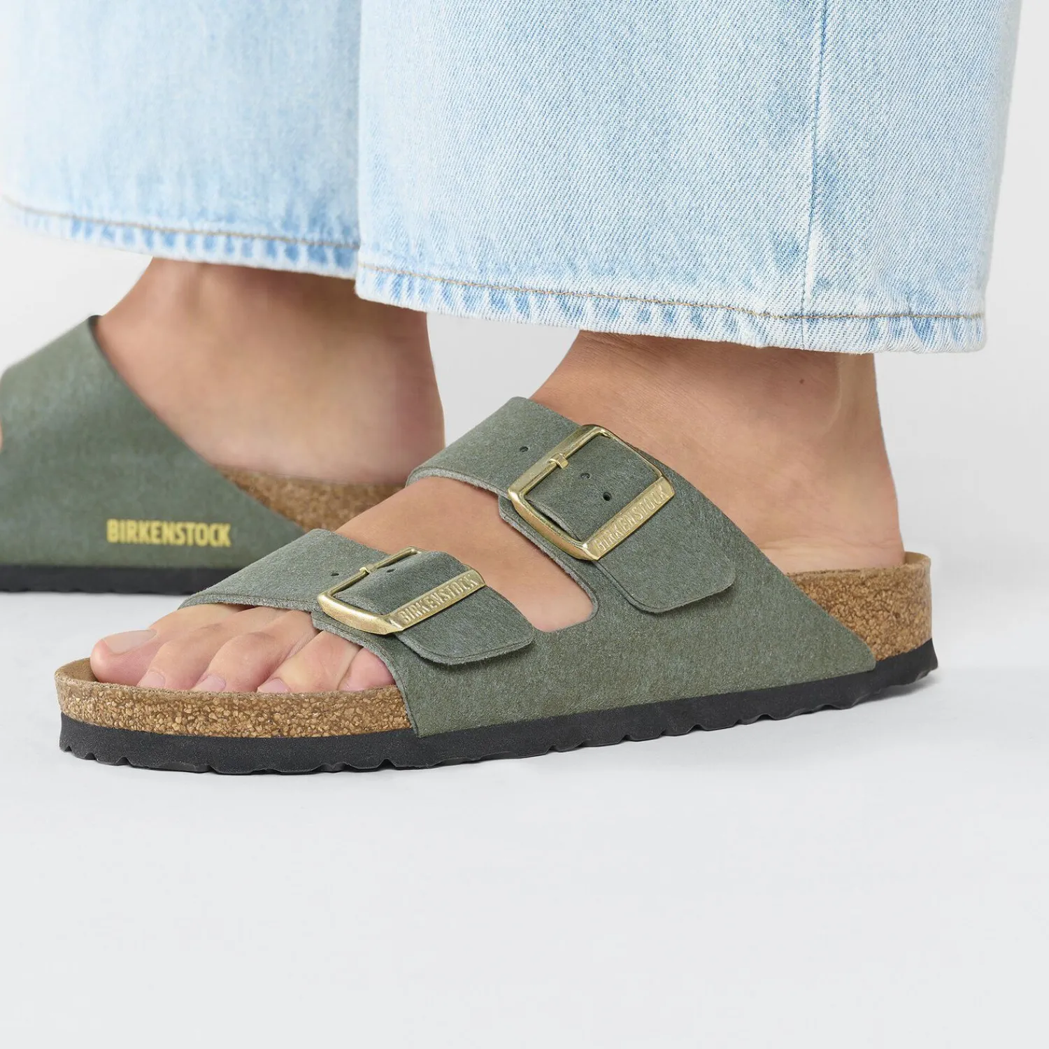 Cheap Birkenstock Arizona Vegan Thyme