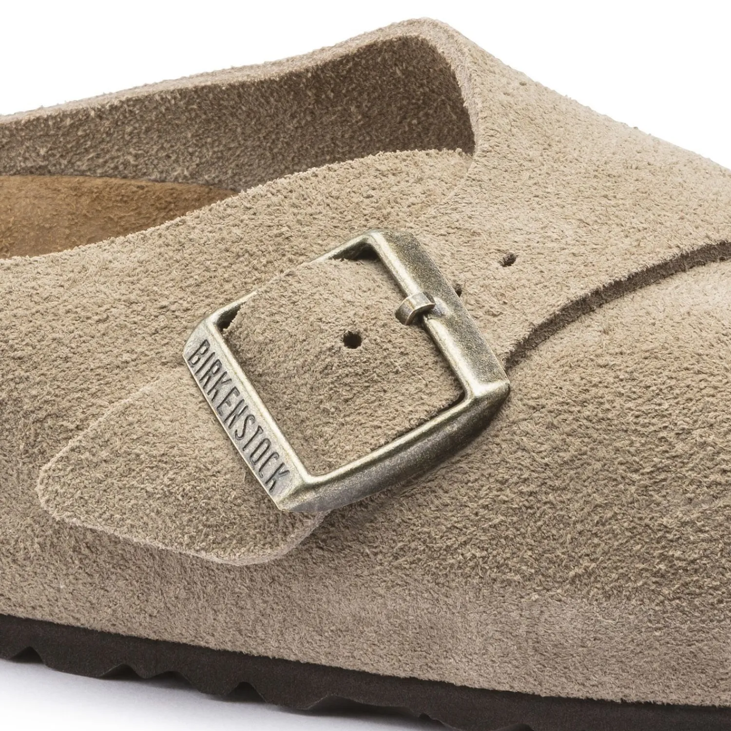 Fashion Birkenstock Arosa Lit De Pied Souple Taupe