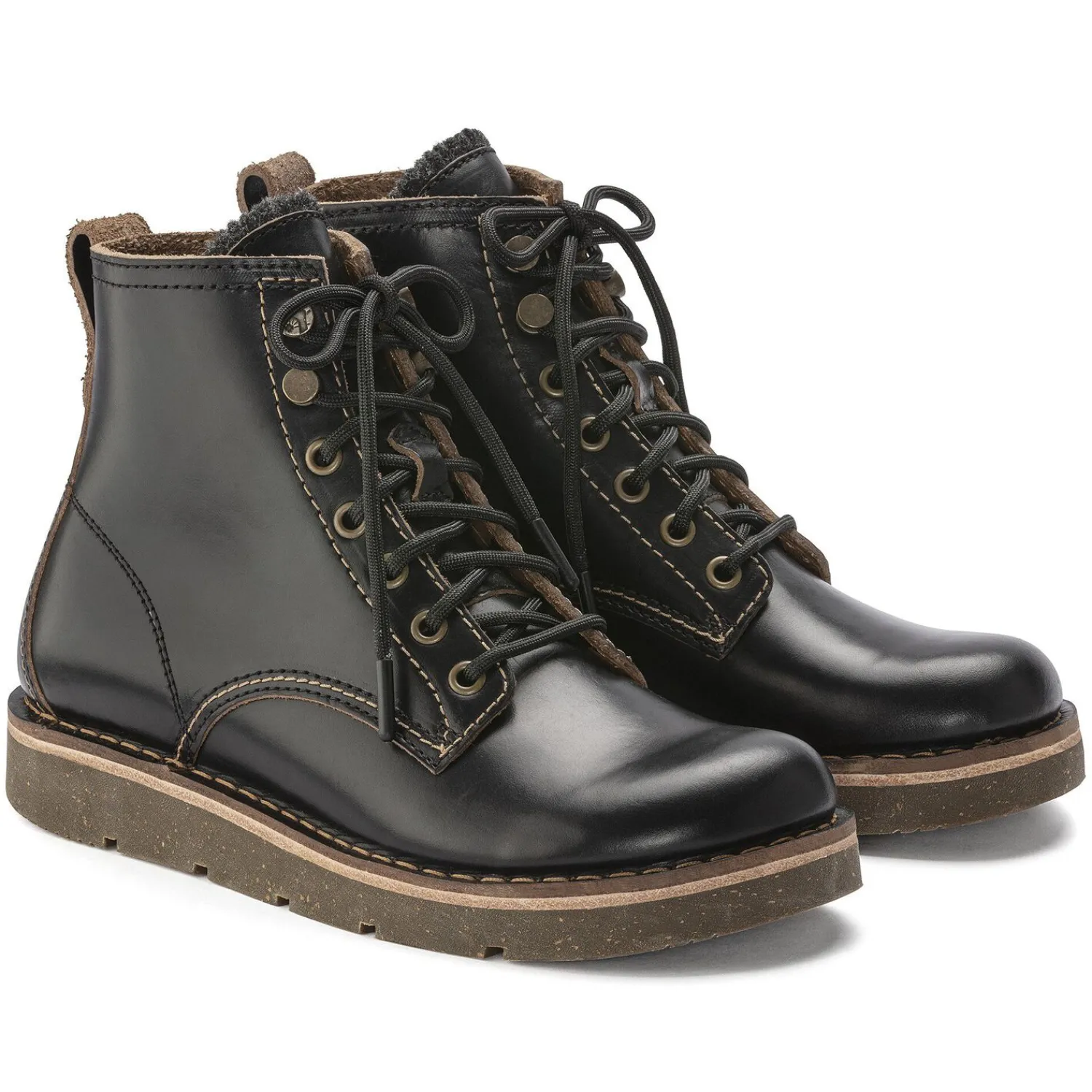 Outlet Birkenstock Birmingham Lace Hommes Black
